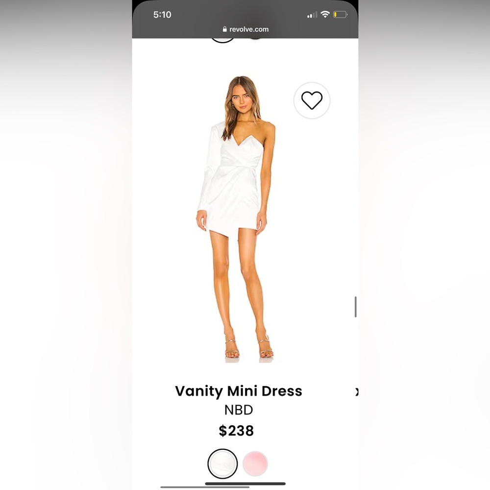 Vanity mini NBD dress. Size xxs